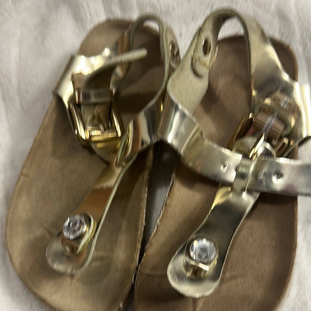 Gold Women's Sandals